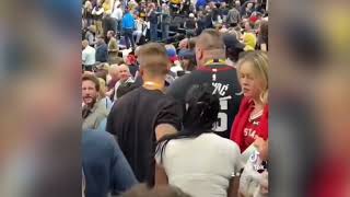 Lakers Fan Gets Punched In The Face By Nicola Jokic's Brother