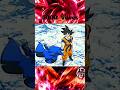 Goku’s Super Saiyan God Transformation 😳🔥 #dragonball #short S #goku