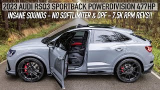 BEST SOUNDING NEW RSQ3/RS3! 2023 AUDI RSQ3 SPORTBACK POWERDIVISION 477HP - NO LIMITERS & OPF!