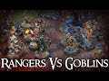 Goblin horde vs rangers  middle earth sbg battle report