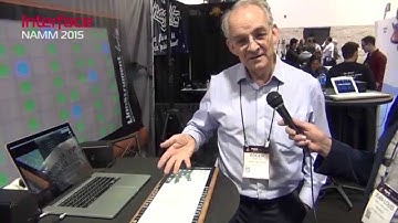 NAMM show 2015 - Roger Linn over zijn Linnstrument + demo - Interface Magazine Video