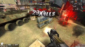 GoldenStrike Vs -ICalviNKleiNl- | Clan War | Ctf | Junk Flea | Combat Arms