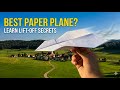 Best Paper Airplane Design for Long Distance Flight ✈️