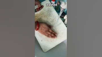 How to clean Chopping Board | kitchen hacks | #shorts #youtubeshorts#sangeetarecipestore