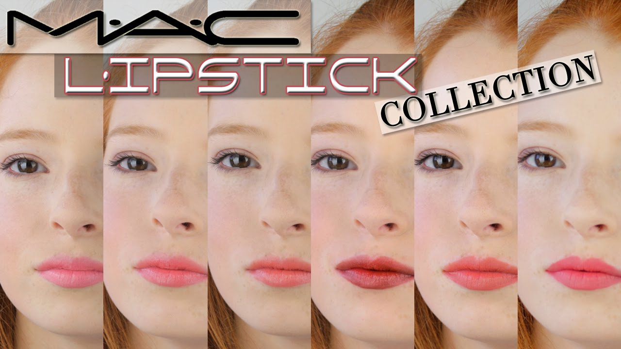 Mac Lipstick Collection M A C Makeup And Lip Colours Testing And