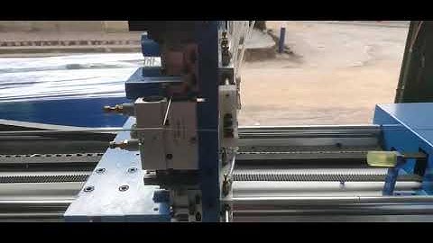 Bass string winding machine working