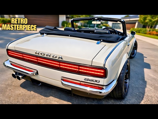 The 2027 Honda S600 Is the Retro Sports Car We Needed! - YouTube