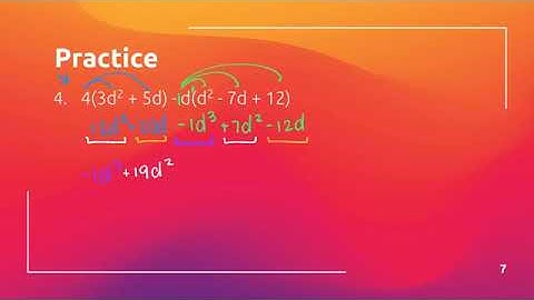 Unit 3 Notes 4: Multiplying Monomials by Polynomials (Intermediate Algebra)