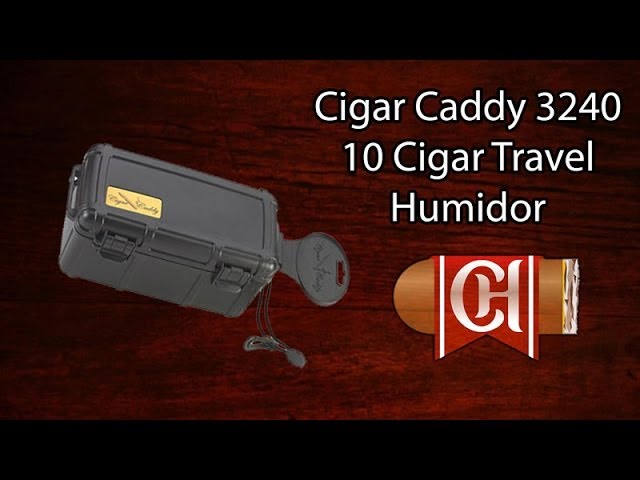 Pardo Cigar - Travel Humidor Case 15 Count - Waterproof, Rugged, Crush