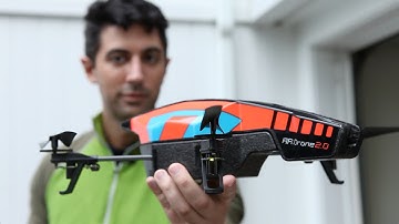 Parrot AR.Drone 2.0 and a Windows 8 tablet