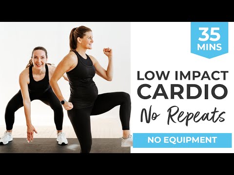 35-Minute Low Impact Cardio (Video)