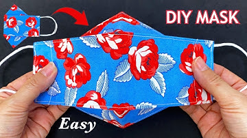 Very Easy New Style 3D Mask! Diy Face Mask Easy Pattern Sewing Tutorial |Breathable Mask Making Idea