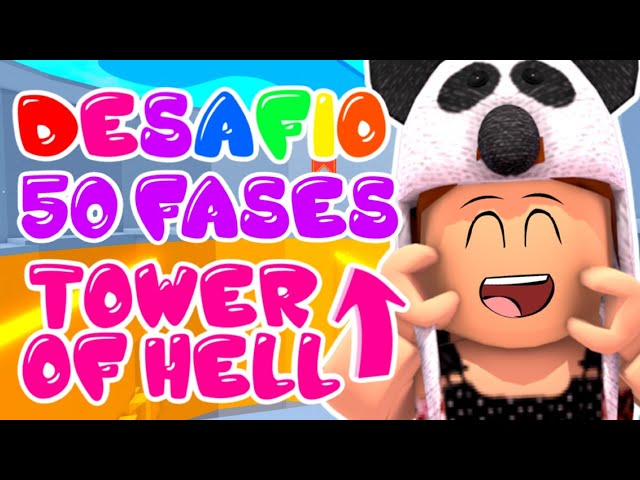 VERDADE ou DESAFIO No TOWER OF HELL 