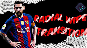 Radial wipe transition | XML and PRESET🔥| Alight Motion⚡🥵