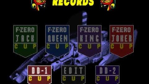 F-ZERO X EXPANSION KIT 100% SAVE PROOF ALL 36 STAFF GHOSTS BEATEN