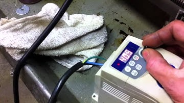 South Bend Heavy 10 first run VFD