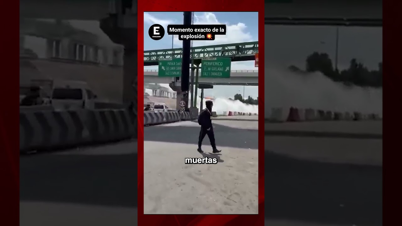 Nuevos videos muestran la explosi&oacute;n de pipa en Puente de la Concordia, CDMX