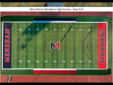 New Turf Field at West Morris Mendham High School
