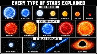 Every Type Of Star Explained in 11 minutes