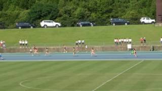 2016年度全中通信兵庫大会 女子4×100mリレー決勝