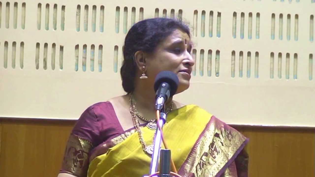 Dr.Nagavalli Nagaraj demonstrates Gowri Manohari raga in Raagaanuraaga