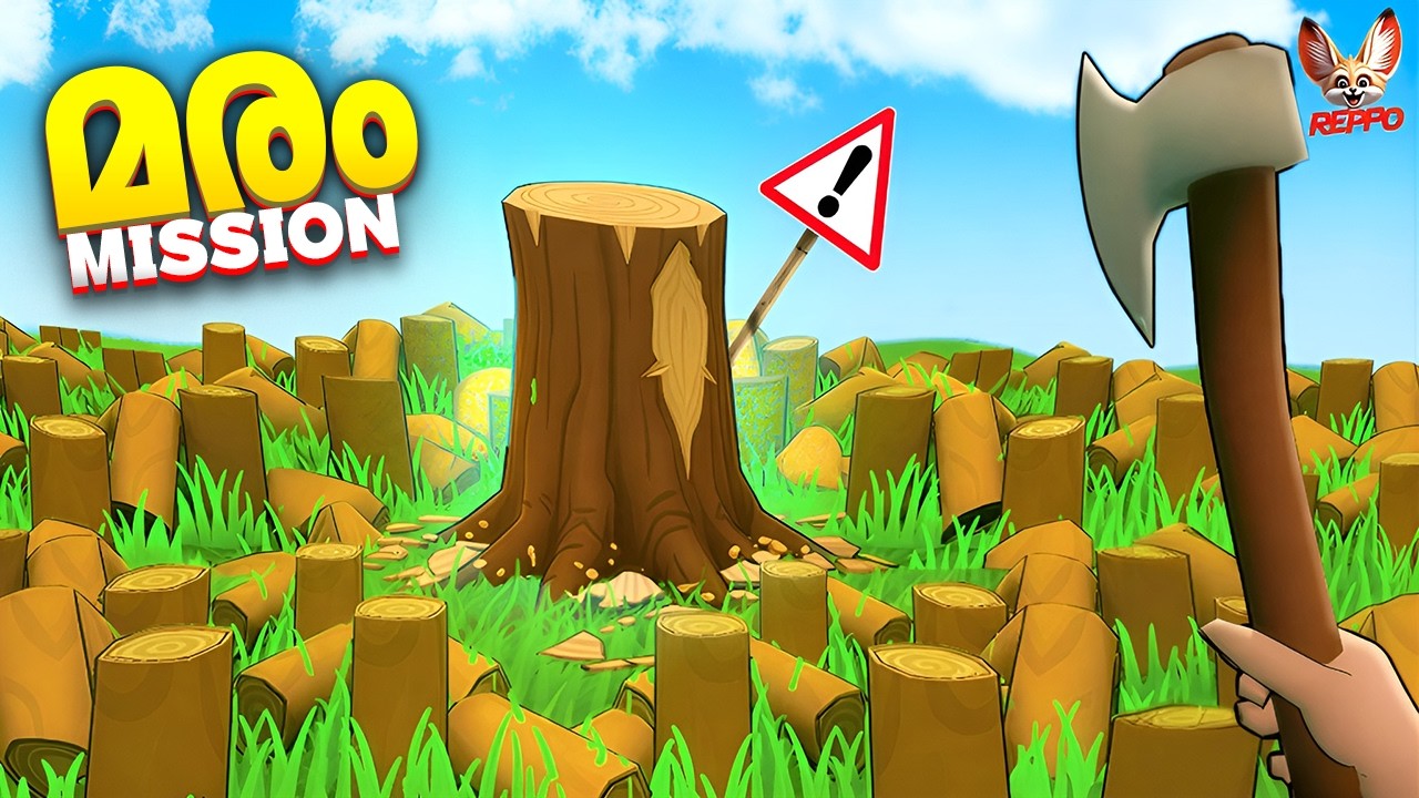 I Risked My Life Chopping Trees to Pay My Debt..!🥵