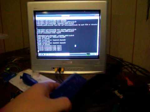 Raspberry Pi Wii Remote WiiMote Accelerometer Python Script WONKY - YouTube
