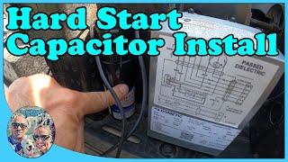 RV AC Hard Start Capacitor Install Instructions