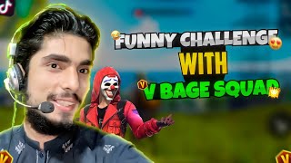 Epic Funny Moments: V Bage Squad Challenge ?