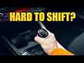Manual hard to shift or wont go into gear heres why  how to fix it