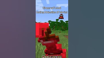 Eating Animation mod 1.18-1.21.1 for fabric! #minecraftmod  #theone_ss #minecraftfabric  #modvanilla