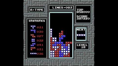 coolest spin in nes tetris ever