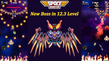 Galaxy Attack: Space Shooter | Campaign Mode | New Level 12.3 | New Boss Review | By Apache Gamers