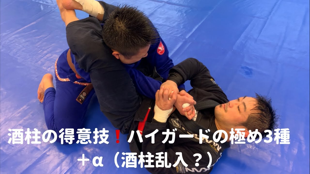 酒柱の得意技 ハイガードの極め3種 A 酒柱乱入 Youtube