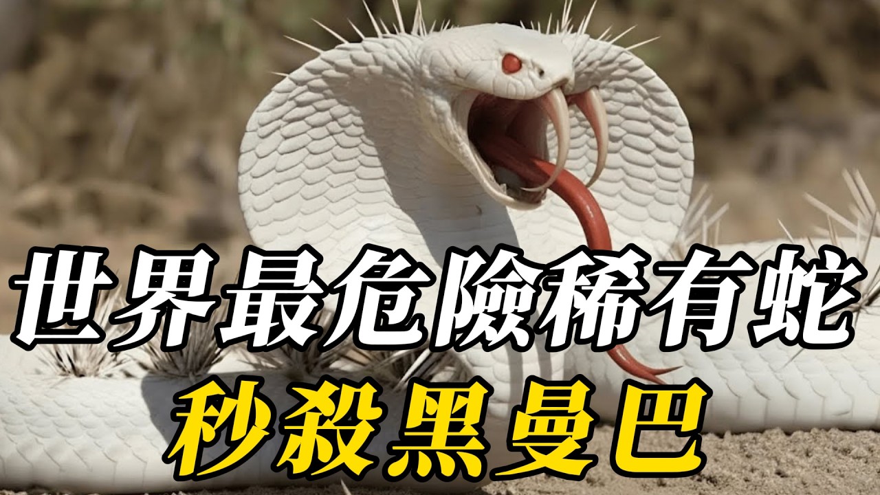 全世界最致命的10種稀有蛇，第八名善于僞裝動如閃電！第壹名從沒在中國出現過，咬到5分鍾內必死！#世界之最 #动物 #动物世界 #百科密码 #科普 #知识渊博
