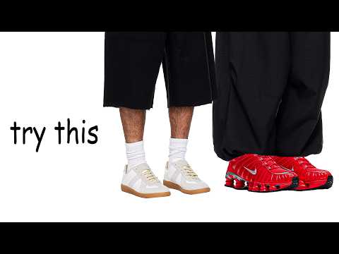 YOU'RE STYLING SNEAKERS WRONG
