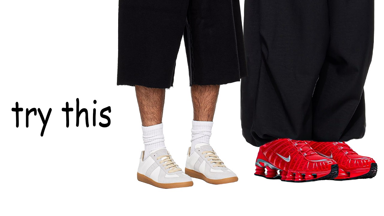 YOU'RE STYLING SNEAKERS WRONG, on YouTube