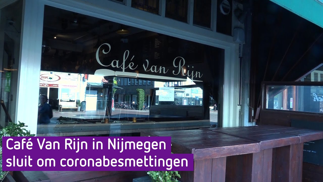 Café van Rijn wordt met sluiting 'beloond' voor goed coronabeleid - YouTube