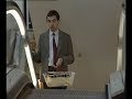 Mr bean short comedy scene escalator lol