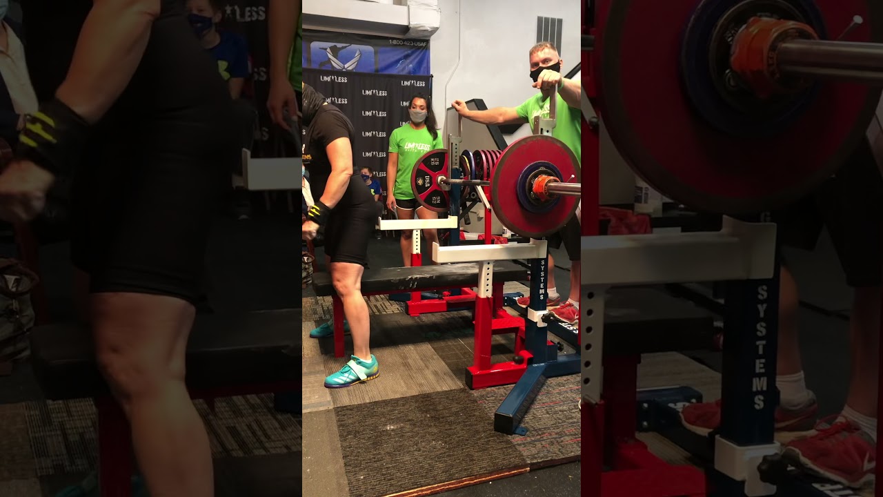 2020 Stars and Stripes 88kg Bench Press