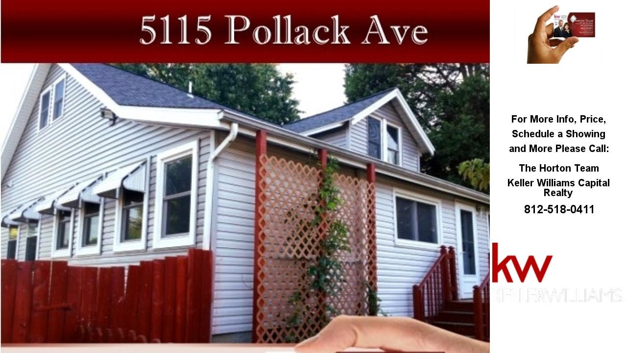 5115 Pollack Ave, Evansville, IN Presented by The Horton Team.