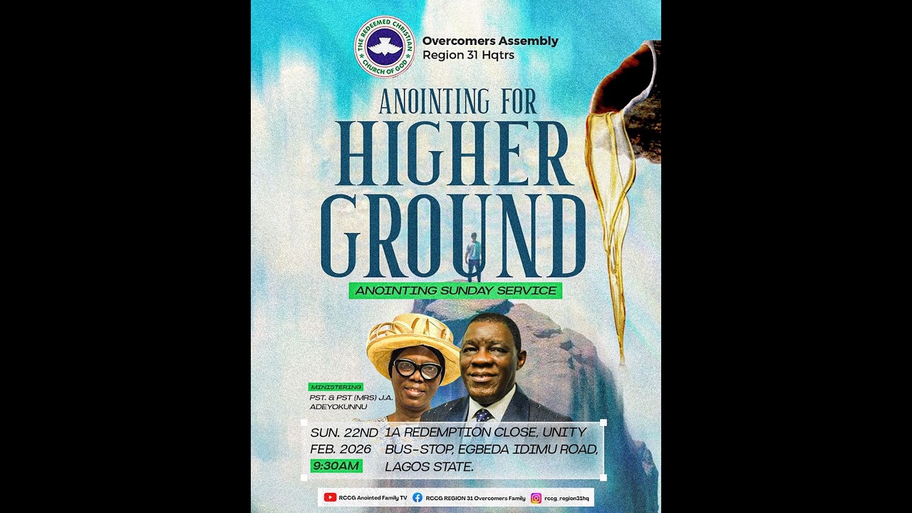 7 SUPER SUNDAY 7 (ANNOINTING SERVICE) || 22-02-2026