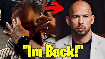 Andrew Tate Returns BALD (NEW Video)