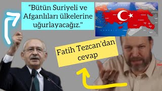 “Suriyeliler ve Afganlar ülkelerine geri gidecek” diyenlere el cevap (Fatih Tezcan, Misak-i Milli)