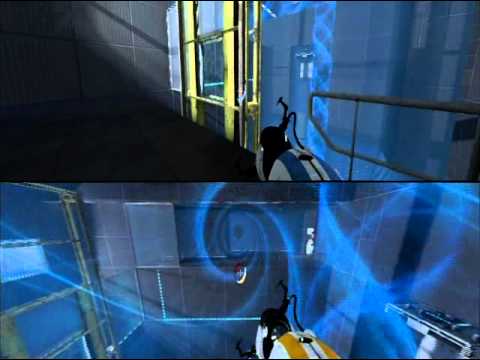 Portal 2 - COOP/Split Screen - Test Chamber 4 - 6 - YouTube