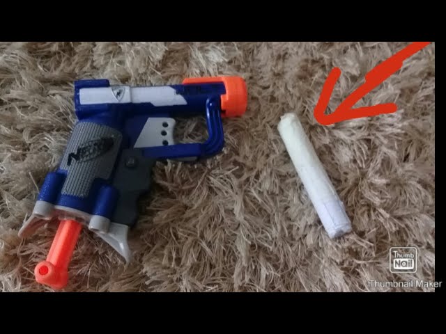 brinquedo arminha lança dardo nerf glock de elite lançamento