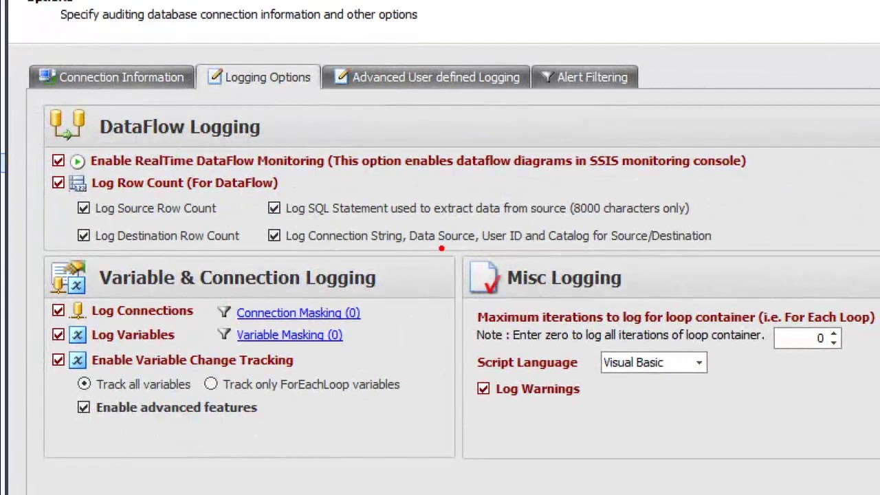 BI xPress Auditing Framework