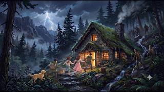 Our  Futuristic Fortress Camper Escaped a Terrifying Zombie Rainstorm lFound a Secret Hillside Cabin screenshot 1