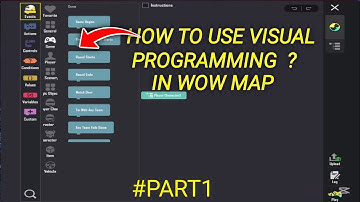 how to use visual programming in pubg mobile wow mod #wowmap #pubg #world of wonder Hindi aur Urdu
