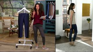 All Worthy Hunter McGrady The Ultimate Faux Leather Leggings on QVC